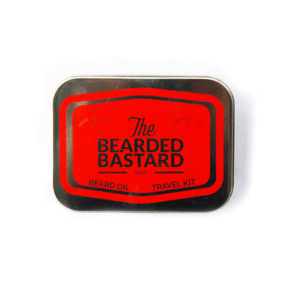 Vintage Classic Beard Oil Travel Tin