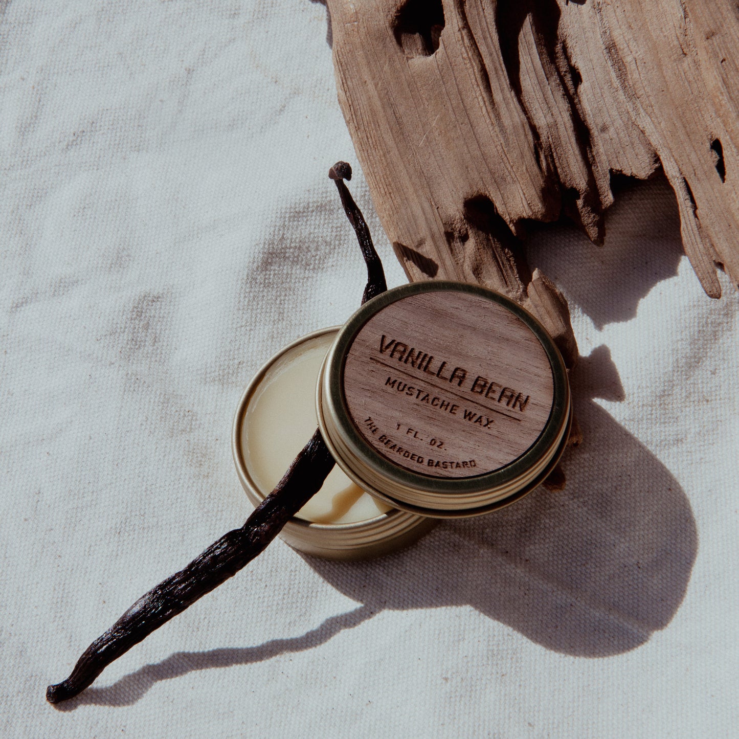 Vintage Vanilla Bean Premium Mustache Wax